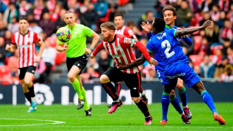 Bảng tỷ lệ kèo trận Getafe vs Athletic Bilbao